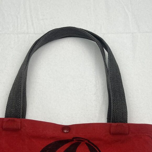University of Georgia Red Canvas Tote Bag UGA Bulldogs Double Sided - Picture 5 of 11